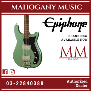 Epiphone Embassy Bass Guitar - Wanderlust Green Metallic