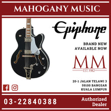 Epiphone Emperor Swingster Hollowbody Electric Guitar - Black Aged Gloss