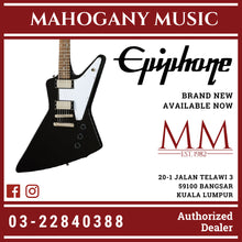 Epiphone Explorer "Inspired By Gibson" Electric Guitar - Ebony