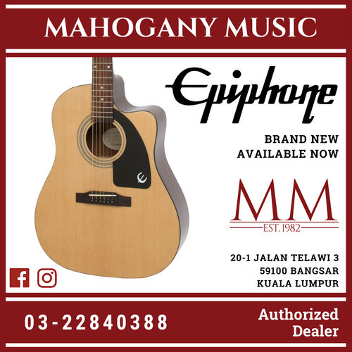 Epiphone J-15 EC Acoustic/Electric Guitar, Natural