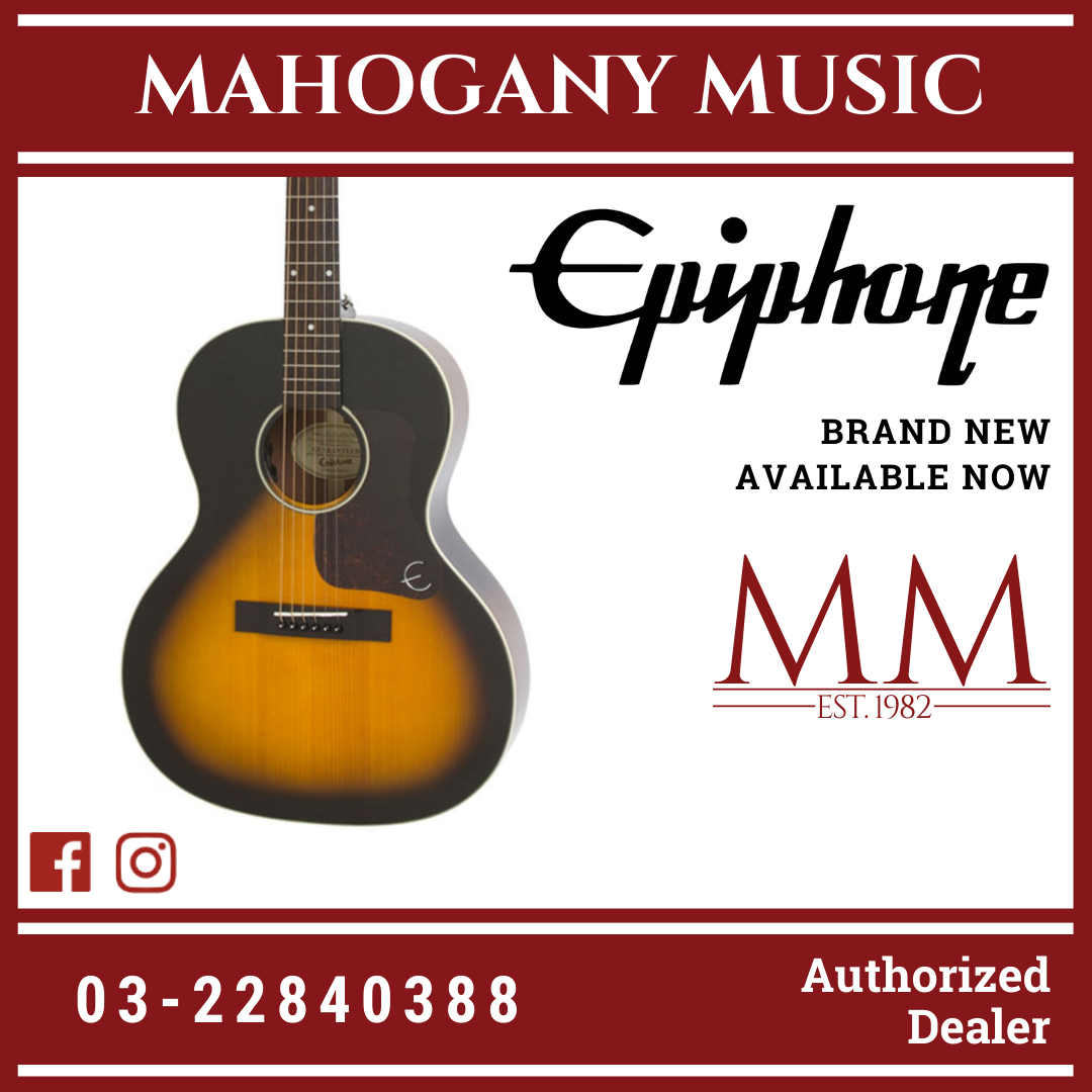 Epiphone L 00 Studio Acoustic Electric Guitar Vintage Sunburst