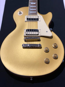 Epiphone Les Paul Classic Worn Electric Guitar, Worn Metallic Gold