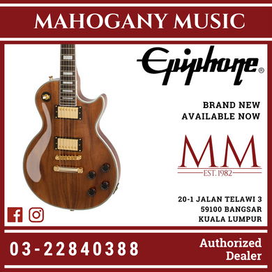 Epiphone Les Paul Custom Pro Koa Gloss Finish Electric Guitar