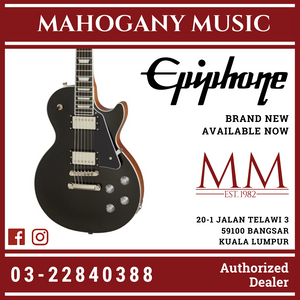 Epiphone Les Paul Modern Electric Guitar, Graphite Black