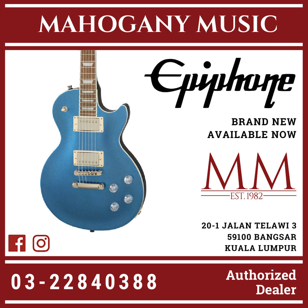 Epiphone Les Paul Muse Electric Guitar - Radio Blue Metallic