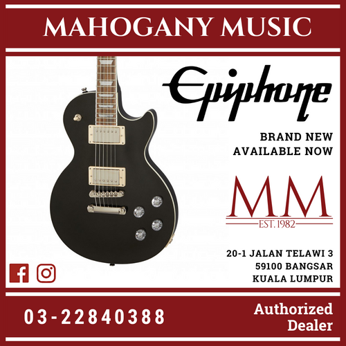 Epiphone Les Paul Muse Electric Guitar, Jet Black Metallic