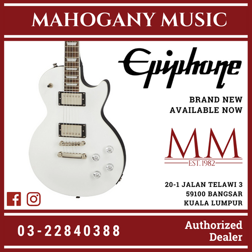 Epiphone Les Paul Muse Electric Guitar, Pearl White Metallic
