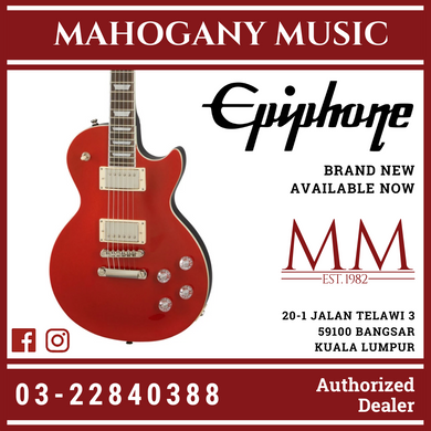 Epiphone Les Paul Muse Electric Guitar, Scarlet Red Metallic