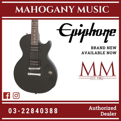 Epiphone Les Paul Special VE Electric Guitar, Vintage Worn Ebony