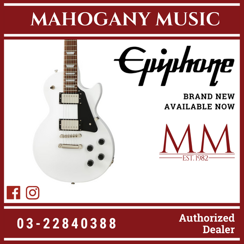 Epiphone Les Paul Studio Electric Guitar - Alpine White