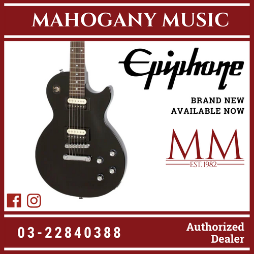 Epiphone Les Paul Studio LT Electric Guitar, Ebony