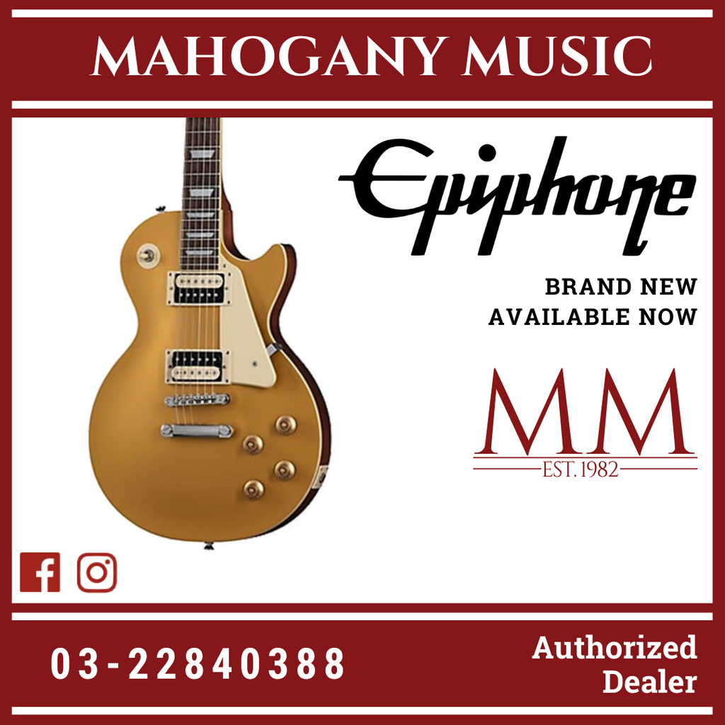 Epiphone Les Paul Traditional Pro IV Electric Guitar - Metallic Gold ...