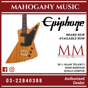 Epiphone Limited Edition Korina Explorer Bass Guitar
