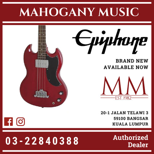 Epiphone SG E1 Bass Guitar - Cherry