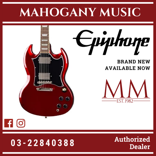 Epiphone SG Traditional Pro Electric Guitar - Burgundy