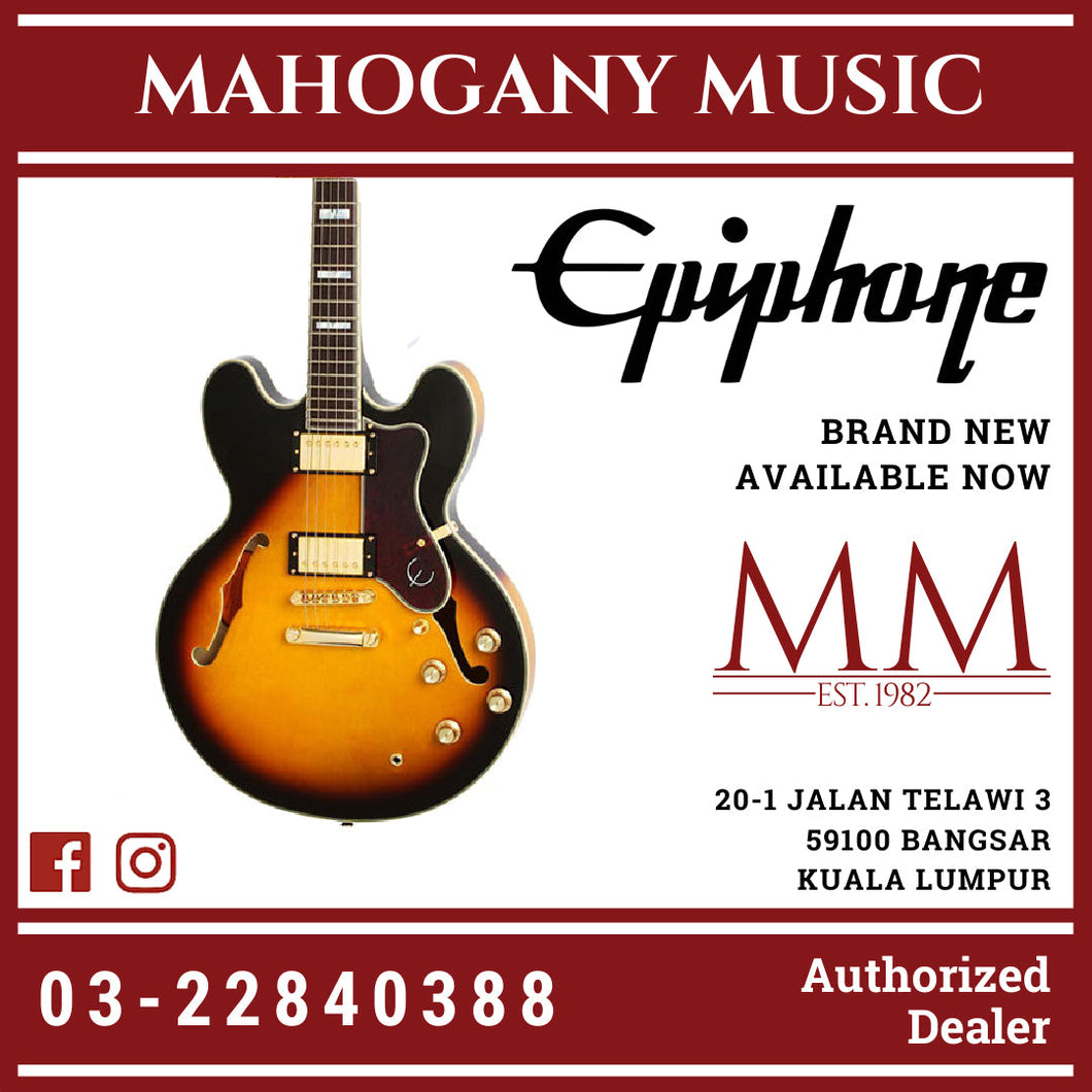 Epiphone Sheraton-II Pro Semi-Hollowbody Electric Guitar - Vintage Sunburst