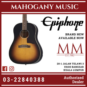 Epiphone Slash J-45 Acoustic Guitar, Case Included - November Burst