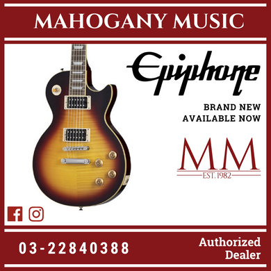 Epiphone Slash Les Paul Standard Electric Guitar, Case Included - November Burst