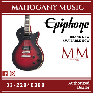 Epiphone Slash Les Paul Standard Electric Guitar, Case Included - Vermillion Burst