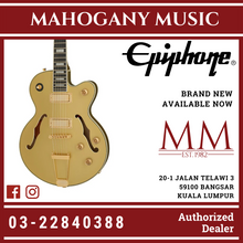 Epiphone Uptown Kat ES Electric Guitar, Topaz Gold Metallic