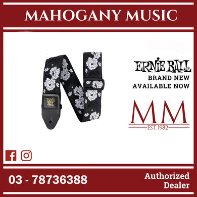 Ernie Ball 5357 Classic Jacquard Guitar Strap, Vanilla Rose