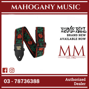 Ernie Ball 5361 Classic Jacquard Guitar Strap, Western rose