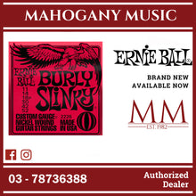 Ernie Ball P02226 Burly Slinky Nickel Wound Electric Guitar Strings, 11-52 Gauge