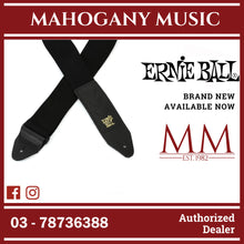 Ernie Ball P04039 Pickholder Polypro Guitar Strap, Black