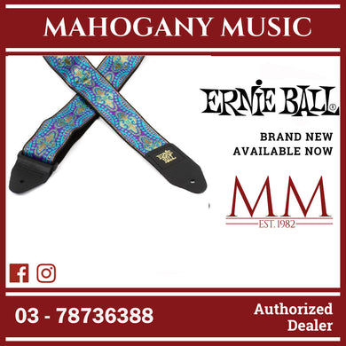 Ernie Ball P04687 Jacquard Guitar Strap, Kashmir Moonrise