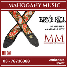 Ernie Ball P04696 Jacquard Guitar Strap, Midnight Paisley
