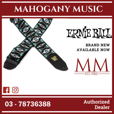 Ernie Ball P05325 Jacquard Guitar Strap, Southwestern Turquoise