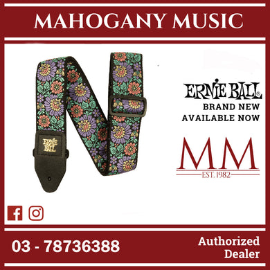 Ernie Ball P05340 Jacquard Guitar Strap, Evening Bloom