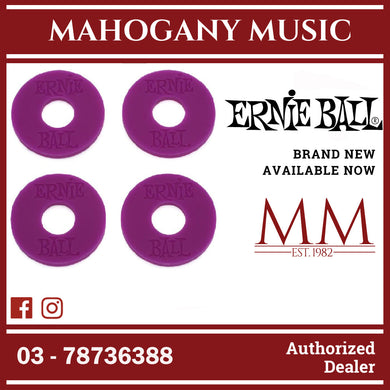 Ernie Ball P05618 Strap Blocks, Purple, 4-Pack
