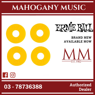 Ernie Ball P05621 Strap Blocks, Orange, 4-Pack