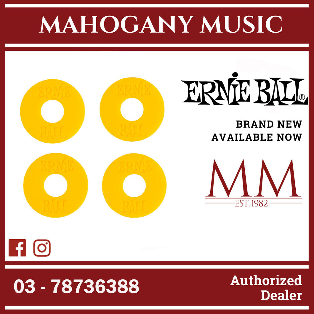 Ernie Ball P05621 Strap Blocks, Orange, 4-Pack