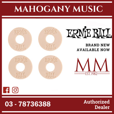 Ernie Ball P05625 Strap Blocks, Gray, 4-Pack