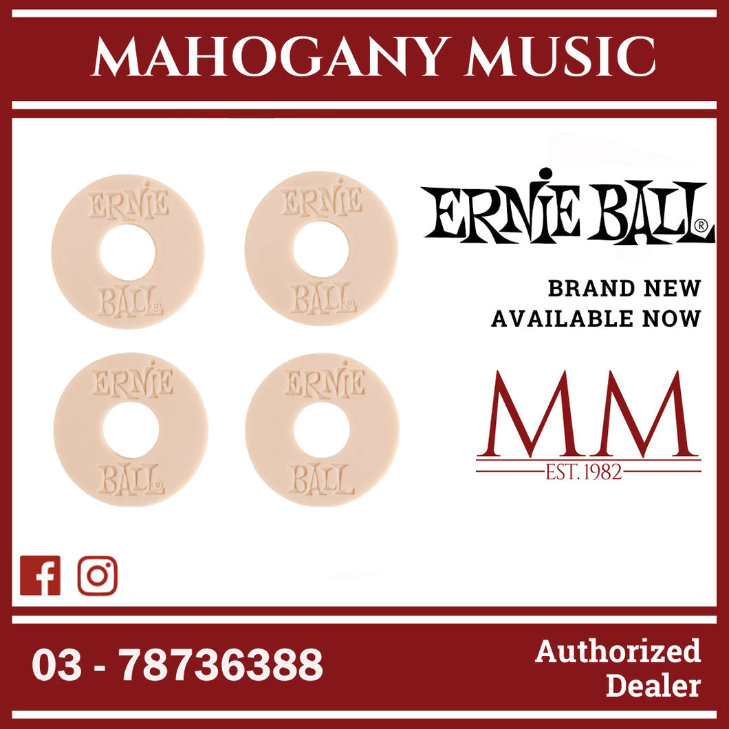 Ernie Ball P05625 Strap Blocks, Gray, 4-Pack