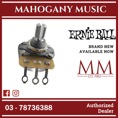 Ernie Ball P06383 250K Split Shaft Potentiometer For Instruments