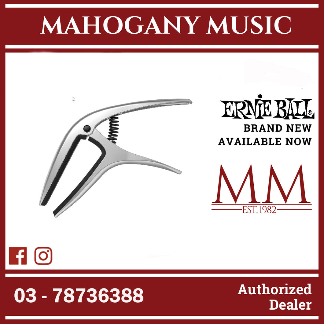 Ernie Ball P09601 Axis Capo, Silver
