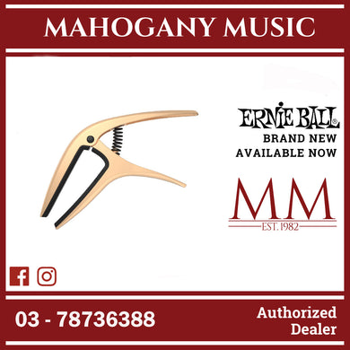 Ernie Ball P09606 Axis Capo, Gold Satin