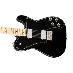 Fender American Professional Deluxe ShawBucker Telecaster Electric Guitar, Black