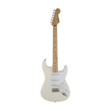 [PREORDER] Fender Artist Jimmie Vaughan Tex Mex Stratocaster Guitar, Maple Neck, Olympic White, w/Bag