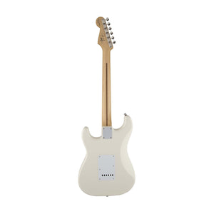 [PREORDER] Fender Artist Jimmie Vaughan Tex Mex Stratocaster Guitar, Maple Neck, Olympic White, w/Bag