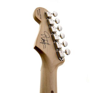 [PREORDER] Fender Artist Jimmie Vaughan Tex Mex Stratocaster Guitar, Maple Neck, Olympic White, w/Bag