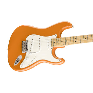 [PREORDER] Fender Player Stratocaster Electric Guitar, Maple FB, Capri Orange