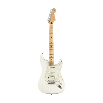 [PREORDER 2 WEEKS] Fender Player HSS Stratocaster Electric Guitar, Maple FB, Polar White