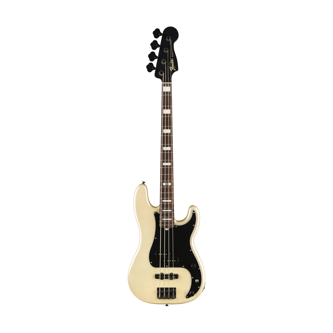 [PREORDER] Fender Duff Mckagan Signature Deluxe Precision Bass Guitar, RW FB, White Pearl