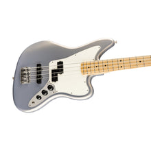 Fender Player Jaguar Bass Guitar, Maple FB, Silver