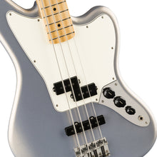 Fender Player Jaguar Bass Guitar, Maple FB, Silver