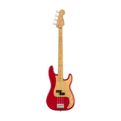 [PREORDER] Fender Vintera 50s Precision Bass Guitar, Maple FB, Dakota Red